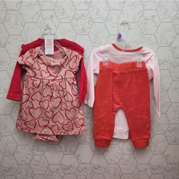 Nwt Girls Valentine's Day Clothes Bundle - Picture 3 of 9